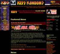 Rock band, KISS's official website. Featuring 1000's of photos, news and merchandise about the band